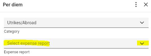 How to link your expense report to your transactions
