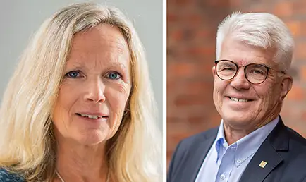 Annika Borgenstam och Stefan Östlund.