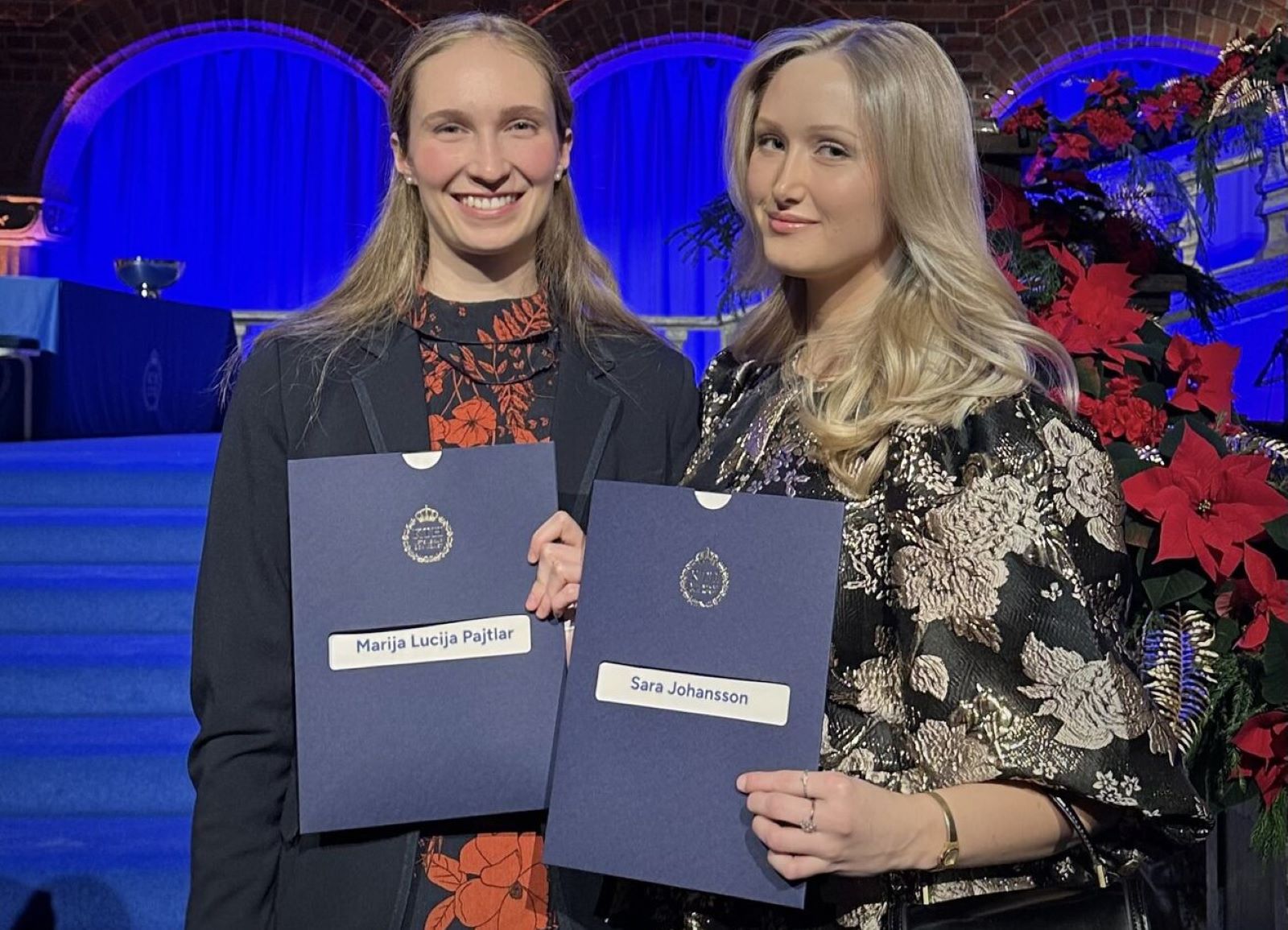 Energimarknadsinspektionen thesis competition winners: Sara Johansson and Marija Pajtiar