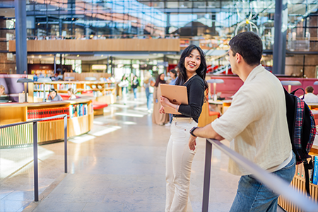 Studenter i KTH Biblioteket