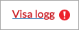 Texten "Visa logg" med ett utropstecken, i röd färg. 
