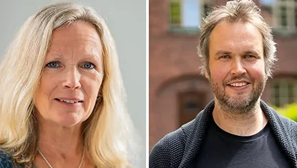 Annika Borgenstam och Sebastiaan Meijer