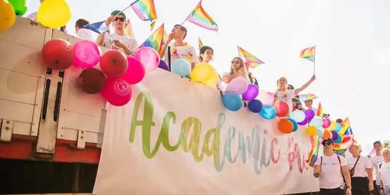 Academic Pride i Pridetåget