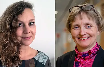 Pernilla Hagbert and Eva Malmström