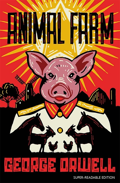 Book cover Animal Farm
