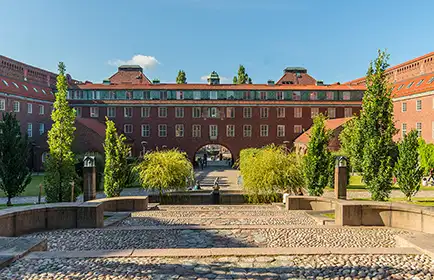 KTH campus borggård