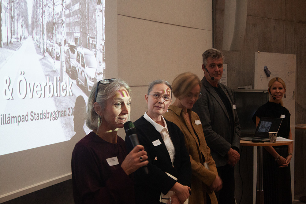 personer som presenterar