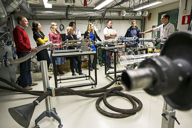 A number of people who are in the Odqvist laboratory.
